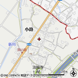 熊本県八代市岡町小路573周辺の地図