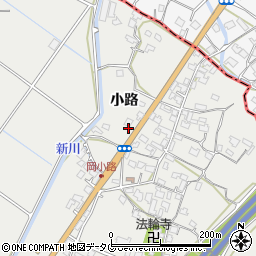 熊本県八代市岡町小路565周辺の地図