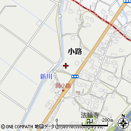 熊本県八代市岡町小路561周辺の地図
