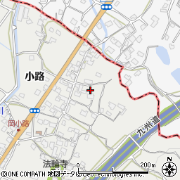 熊本県八代市岡町小路679周辺の地図