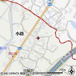 熊本県八代市岡町小路682周辺の地図