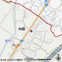 熊本県八代市岡町小路576周辺の地図
