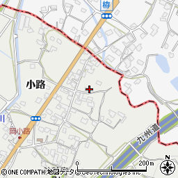 熊本県八代市岡町小路677周辺の地図