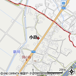 熊本県八代市岡町小路582周辺の地図