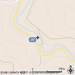 熊本県八代市泉町栗木2527周辺の地図