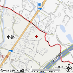 熊本県八代市岡町小路672周辺の地図