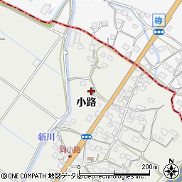 熊本県八代市岡町小路590周辺の地図