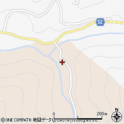 熊本県八代市泉町栗木6617周辺の地図