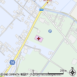 ダイナム熊本八代北店周辺の地図