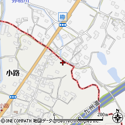 熊本県八代市岡町小路664周辺の地図