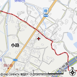 熊本県八代市岡町小路669周辺の地図