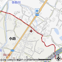 熊本県八代市岡町小路658周辺の地図