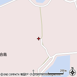 熊本県上天草市松島町合津7036周辺の地図