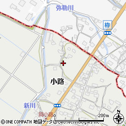 熊本県八代市岡町小路618周辺の地図