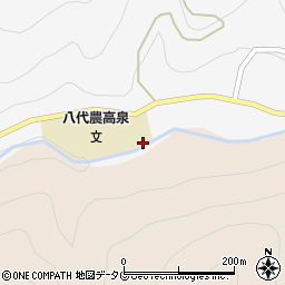 熊本県八代市泉町柿迫3663周辺の地図