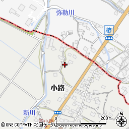熊本県八代市岡町小路644周辺の地図