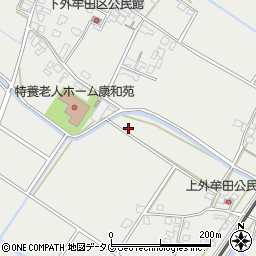 熊本県八代市千丁町太牟田周辺の地図