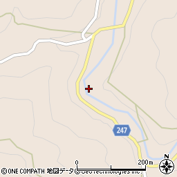 熊本県八代市泉町栗木5789周辺の地図