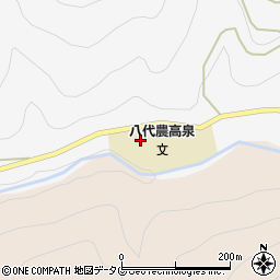 熊本県八代市泉町柿迫3636周辺の地図