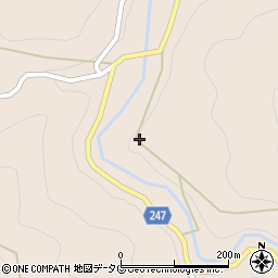 熊本県八代市泉町栗木5786周辺の地図