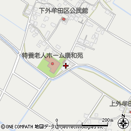 熊本県八代市千丁町太牟田1305-7周辺の地図