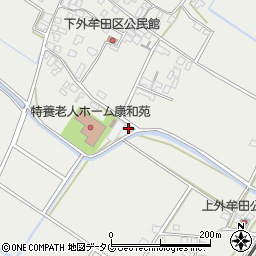 熊本県八代市千丁町太牟田1305-9周辺の地図