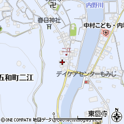 竹内民宿周辺の地図