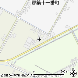 熊本県八代市郡築十番町3周辺の地図
