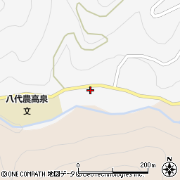 熊本県八代市泉町柿迫3848周辺の地図