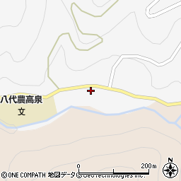 熊本県八代市泉町柿迫3849周辺の地図