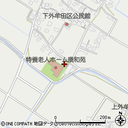 熊本県八代市千丁町太牟田1305-2周辺の地図