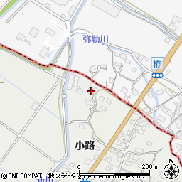 熊本県八代市岡町小路638周辺の地図