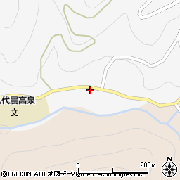 熊本県八代市泉町柿迫3851周辺の地図