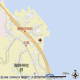 株式会社古里造船所周辺の地図