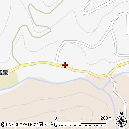 熊本県八代市泉町柿迫3952周辺の地図