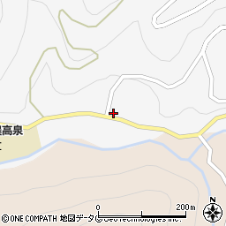熊本県八代市泉町柿迫3934周辺の地図