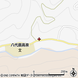 熊本県八代市泉町柿迫3837周辺の地図