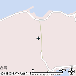 熊本県上天草市松島町合津7045周辺の地図