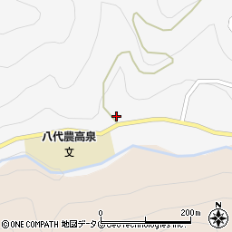 熊本県八代市泉町柿迫3669周辺の地図