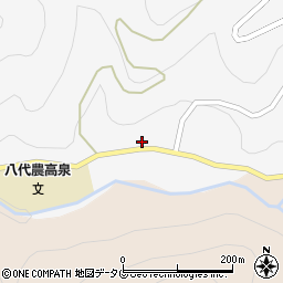 熊本県八代市泉町柿迫3886周辺の地図