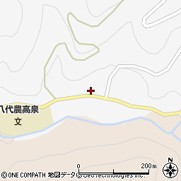熊本県八代市泉町柿迫3885周辺の地図