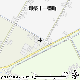 熊本県八代市郡築十番町4-11周辺の地図