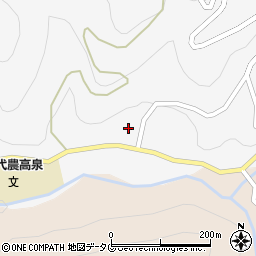 熊本県八代市泉町柿迫3878周辺の地図