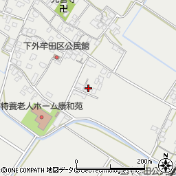 熊本県八代市千丁町太牟田1384-3周辺の地図
