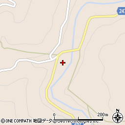 熊本県八代市泉町栗木2643周辺の地図