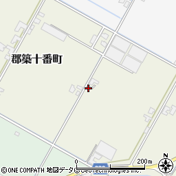 熊本県八代市郡築十番町28周辺の地図