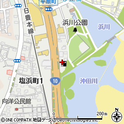 株式会社西日本宇佐美九州支店１０号線延岡給油所周辺の地図