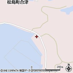 熊本県上天草市松島町合津6716-4周辺の地図