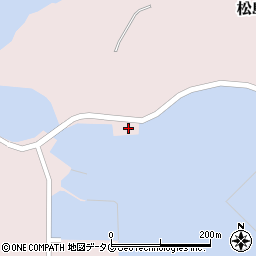 熊本県上天草市松島町合津6934-11周辺の地図