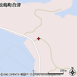 熊本県上天草市松島町合津6721周辺の地図